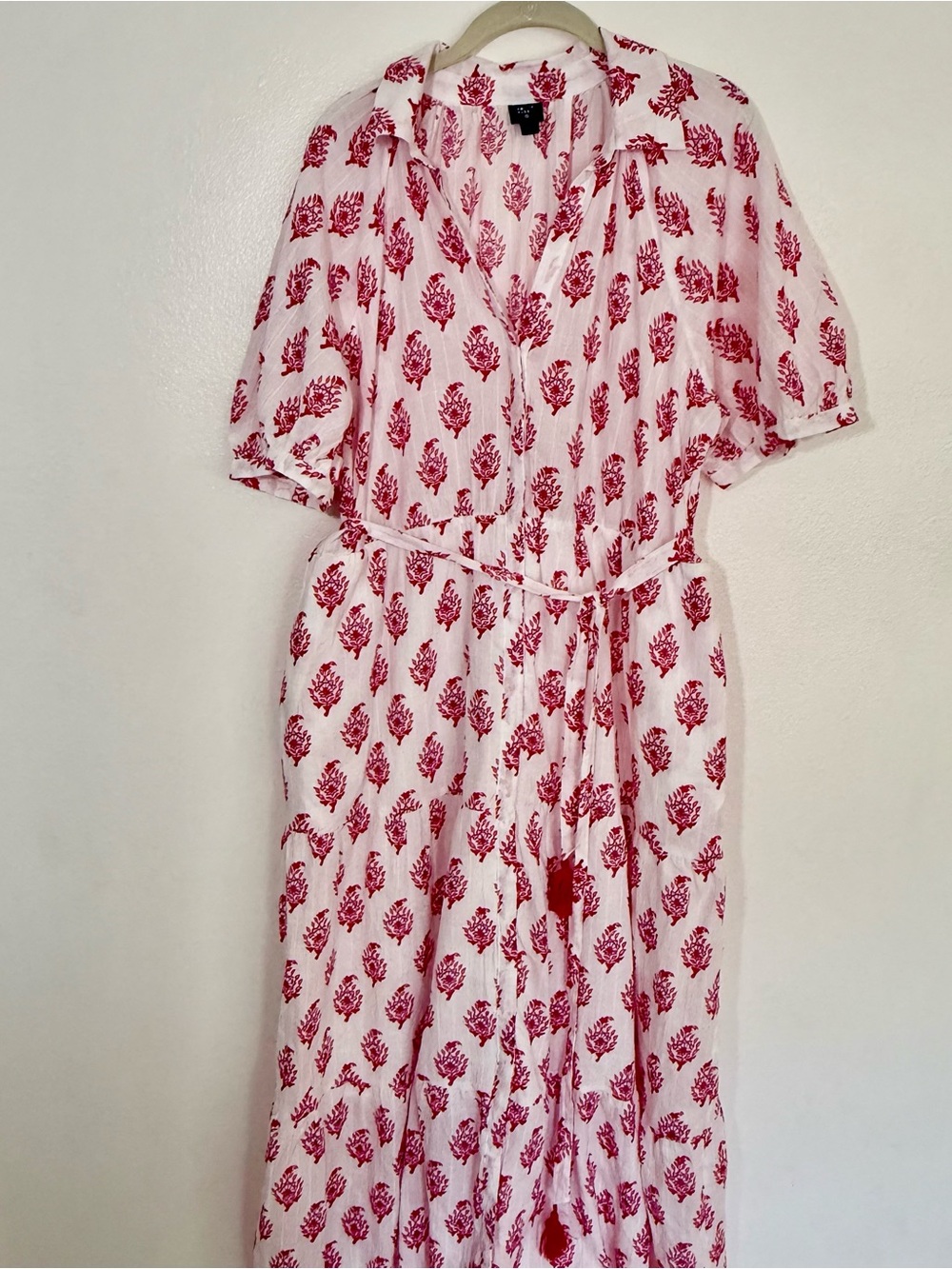 Roller Rabbit x Target Pink Bouquet Maxi Dress Large NWOT - Picture 4 of 7